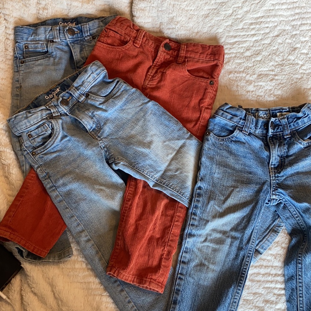 COPY - 4 pair straight leg 3T “Boys” Pants